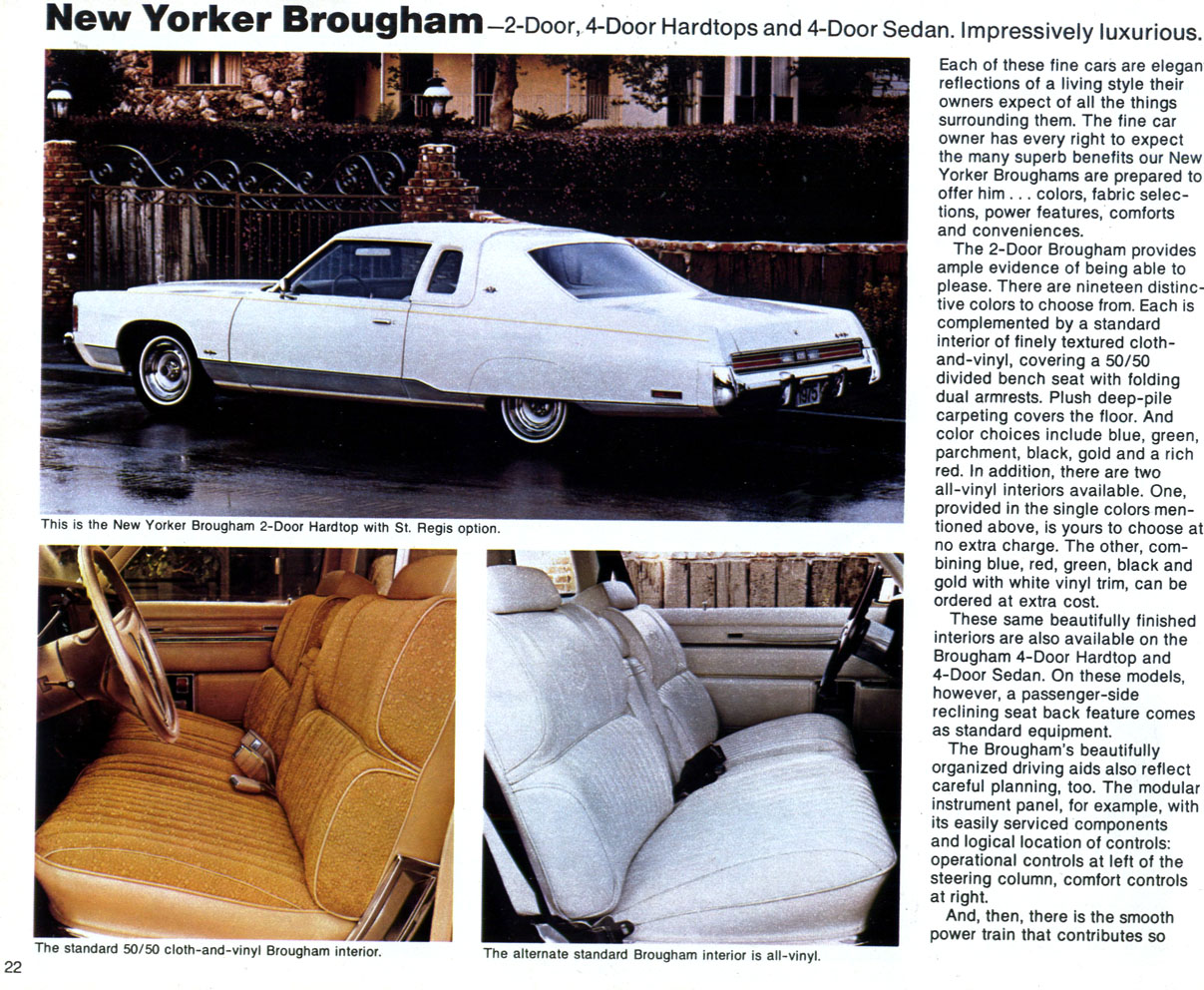 1975 Chrysler Plymouth Brochure Page 30